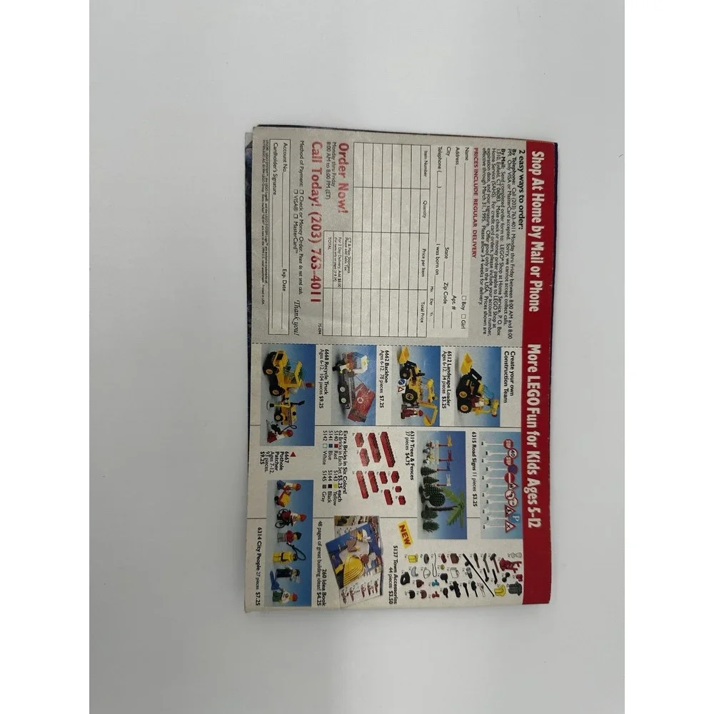 Vintage LEGO Mania Magazine Fright Knights 1997 Aquazone Catalog Guide Lot